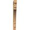 Ekena Millwork Merced Block Smooth Bracket, Western Red Cedar, 3 1/2"W x 32"D x 38"H BKT04X32X38MRC05SWR - alternate 3